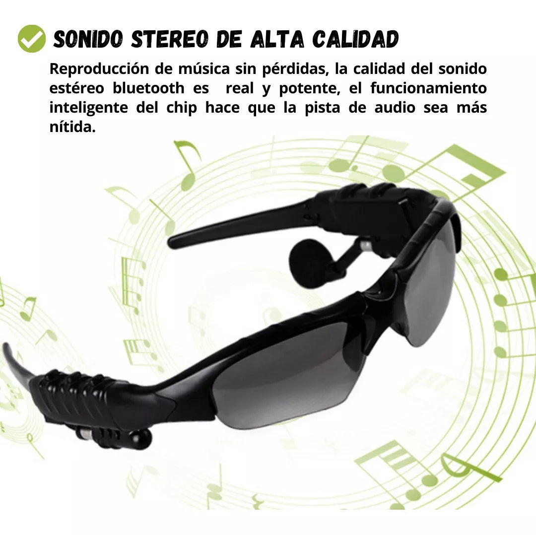 LENTES CON BLUETOOTH